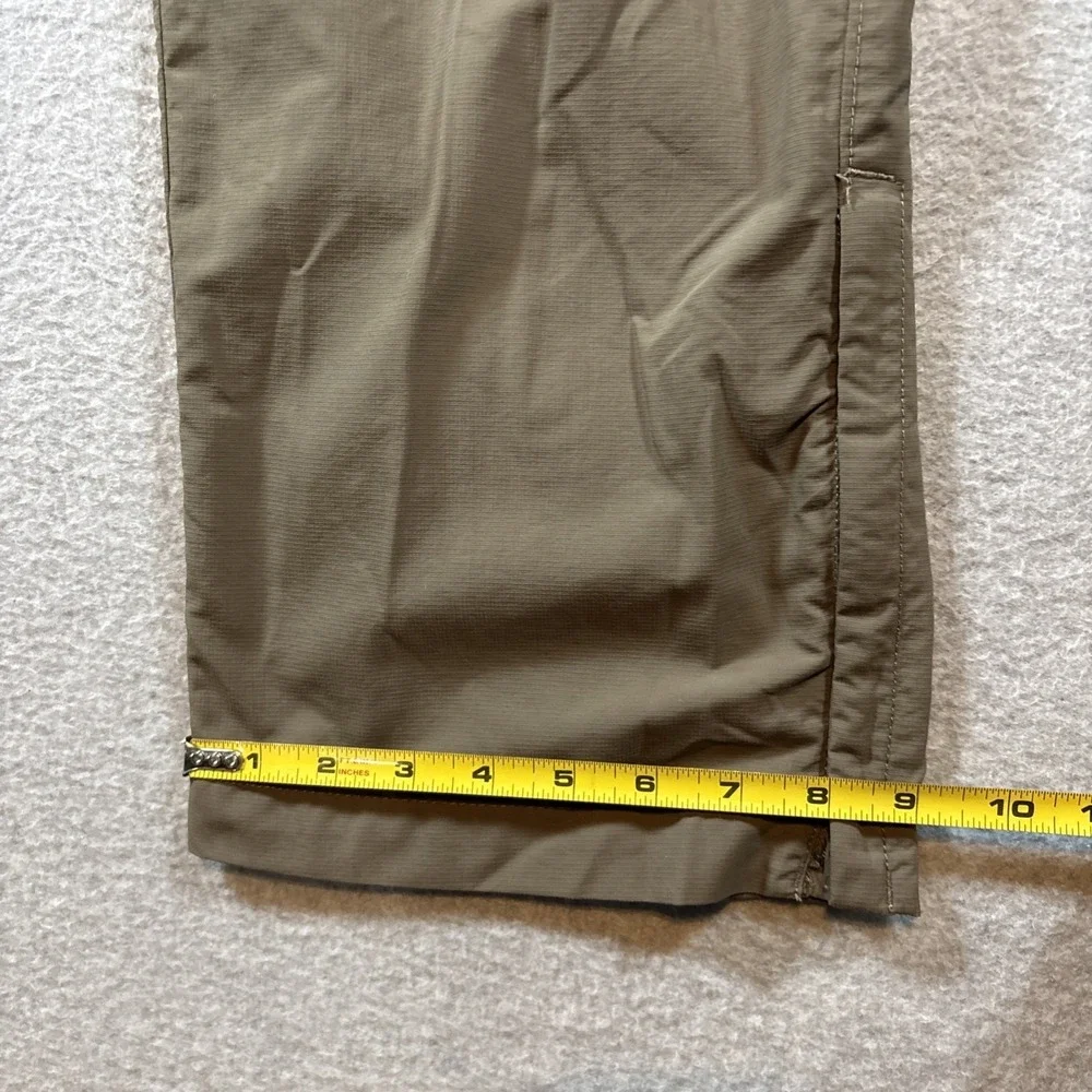 The North Face Pants Mens 38 (38x30)Brown Convertible Zip Off Hiking Outdoors